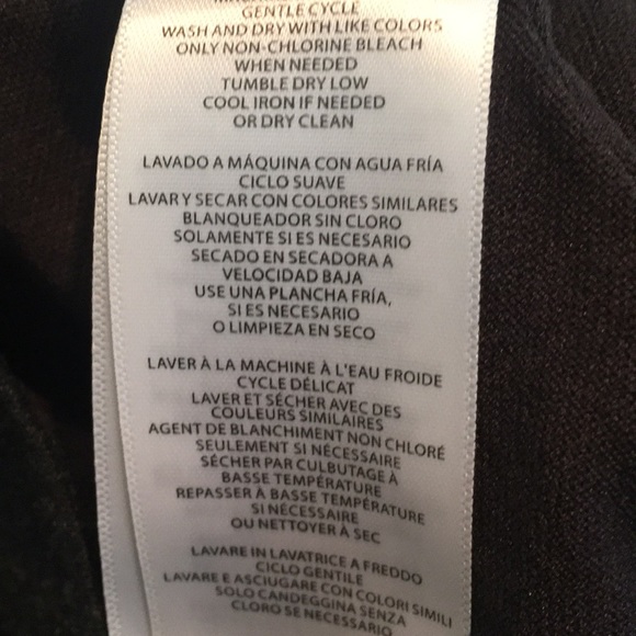 NWT Michael Kors Charcoal Gray Ponte Knit Pencil Skirt - 8 - Picture 12 of 13